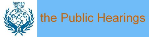 The Public Hearings